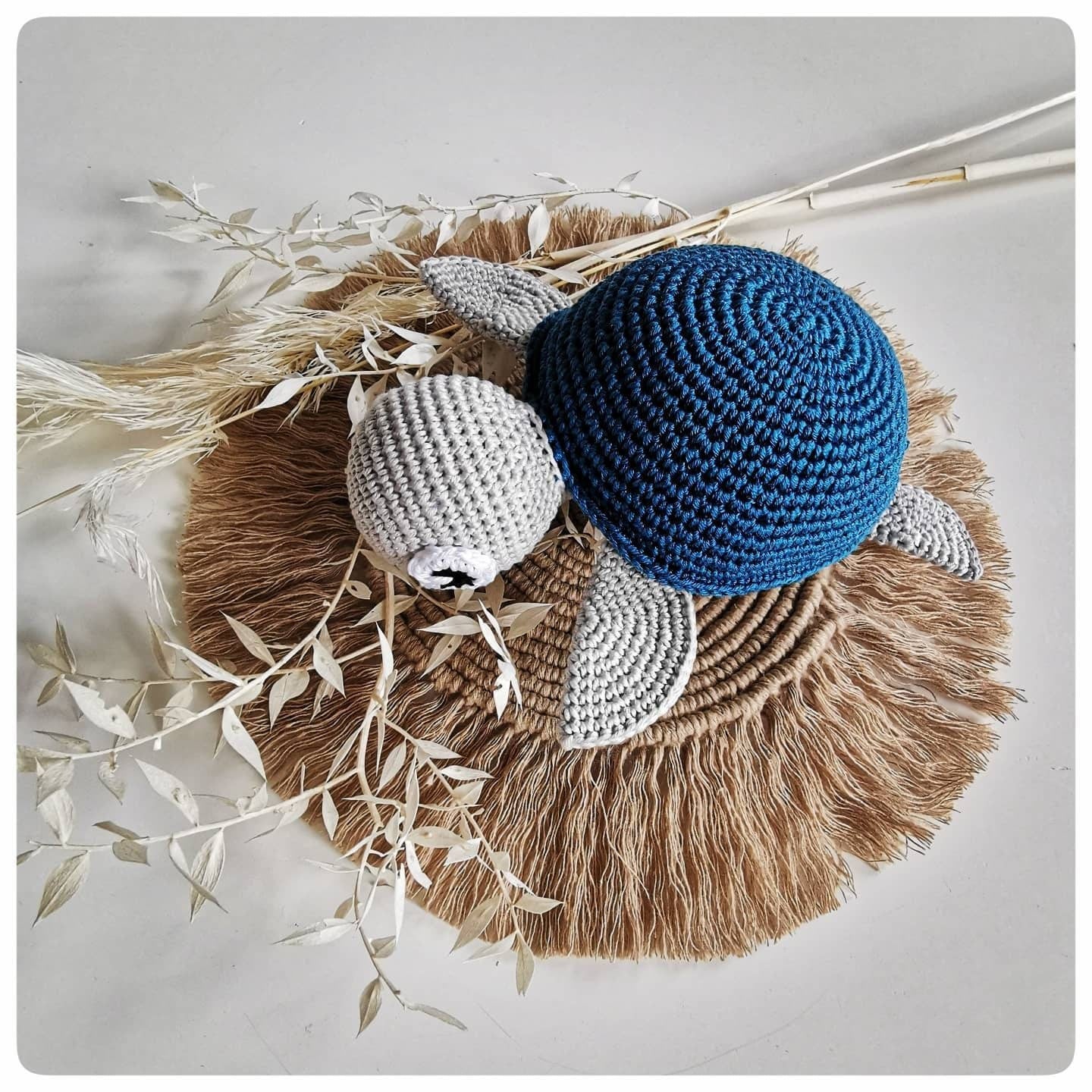 Schildkrötenspieluhr Spieluhr Handmade Taufgeschenk Baby Mobile Schildkröte