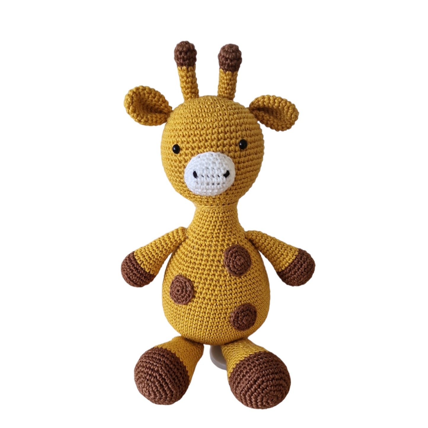 Boite à musique girafe crochetée souhait mélodie cadeaux pour naissance Amigurumi
