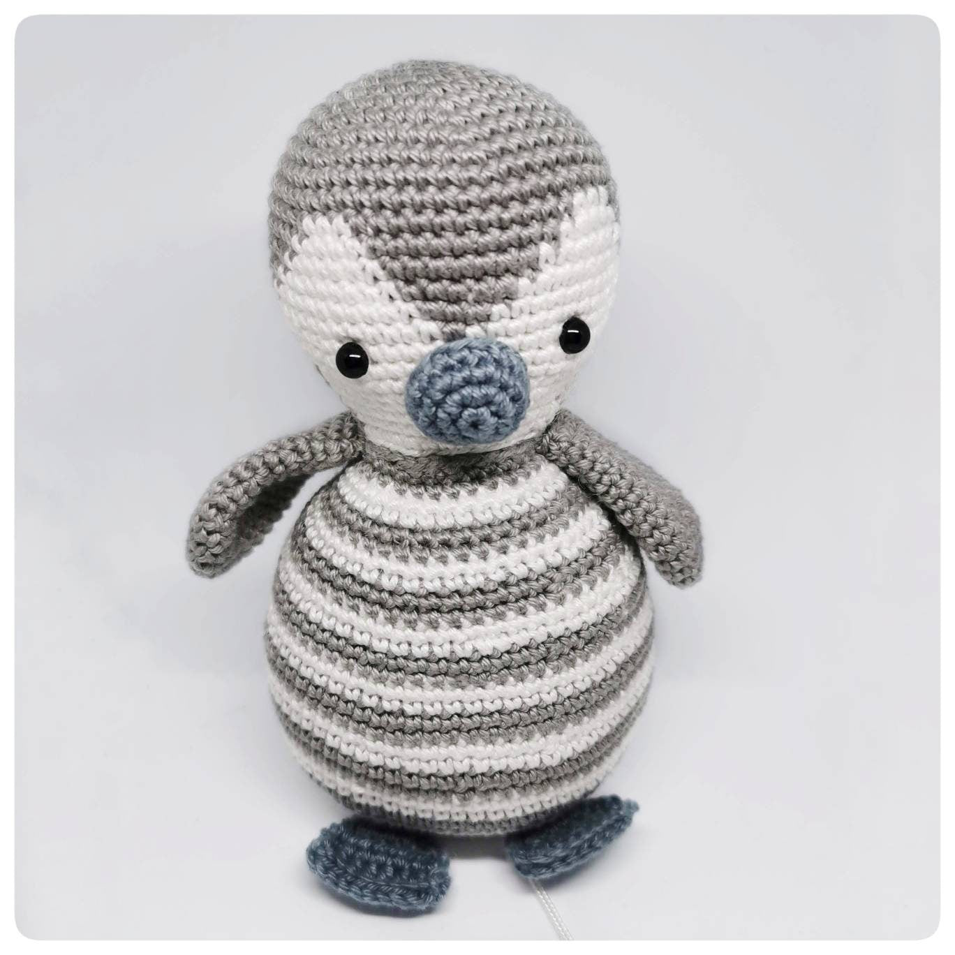 Spieluhr Pinguin Wunschmelodie Amigurumi Einschlafhilfe Handmade